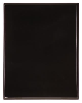 10.5X13 BLK PREM PNO PLAQ