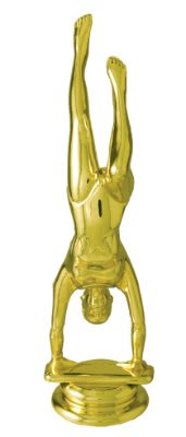 GLD 5 1/2″ FML GYMNST FIG