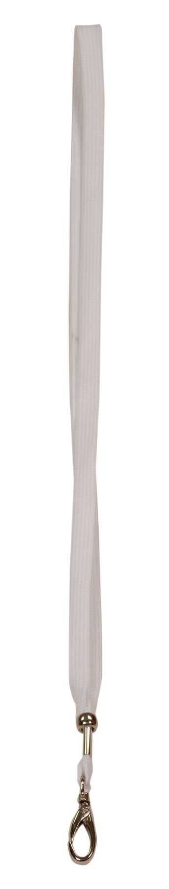 WHT LANYARD W/HOOK