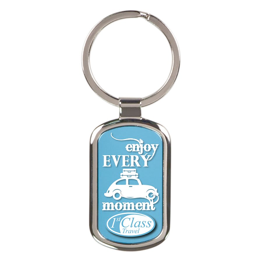 LRG RECTNGLE SUB KEY RING