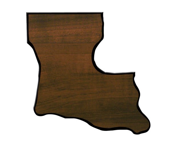 11X11 LOUISIANA PLQ
