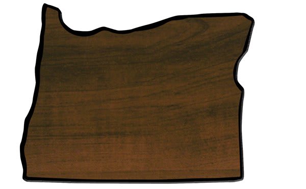 7X9 OREGON PLQ