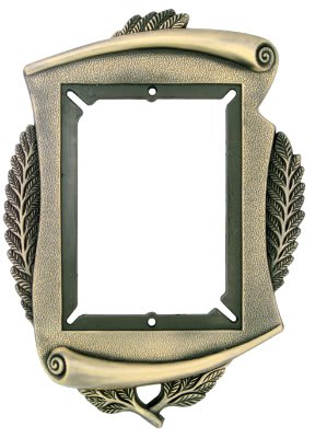 9X12.5 METAL SCROLL FRAME