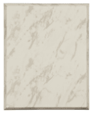 8X10 VALU WHT MARBLE PLQ