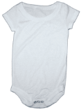 12 MONTH WHT BABY ONESIE