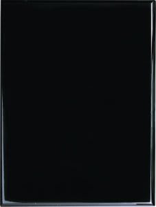 10.5X13 VALU BLK PNO PLAQ