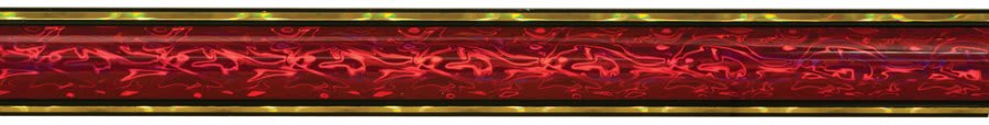 45″RND MAROON/GOLD VAPOR