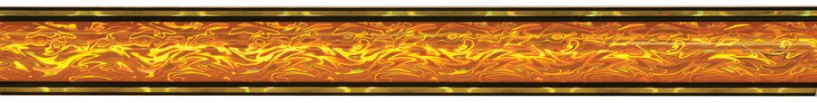 45″RND ORNG/GLD VAPOR COL