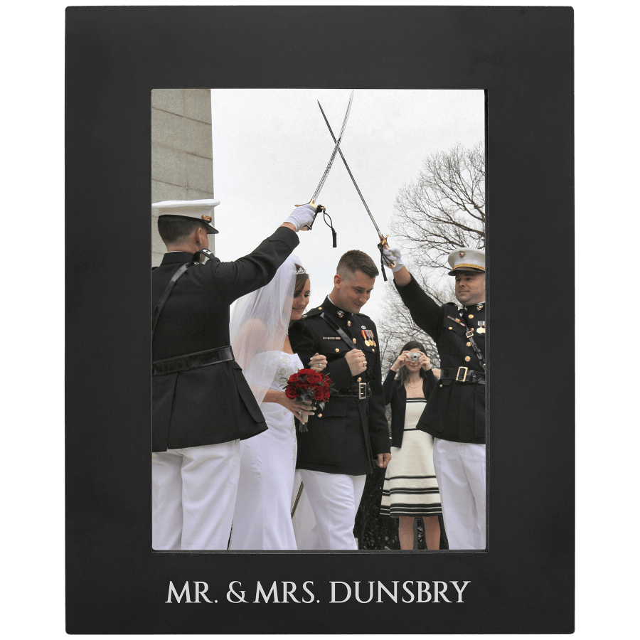 5X7 BLK ALUM PHOTO FRAME