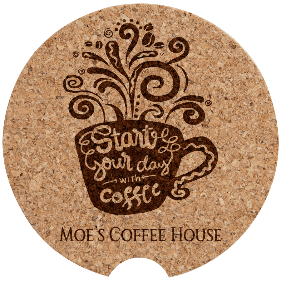 2.5″ CORK CAR COASTER