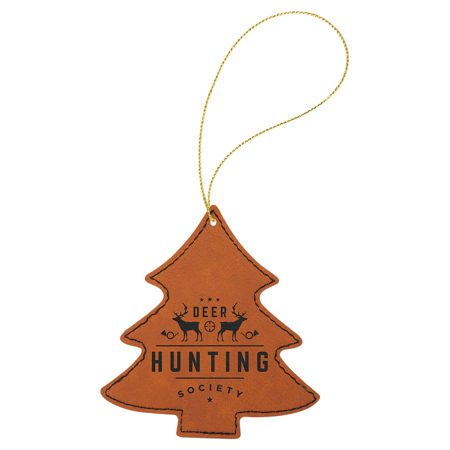 4X4.25RAWHIDE TREE ORNMNT