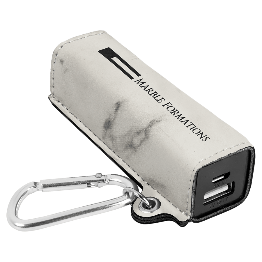 WHT MRBL PWR BNK-2200 MAH