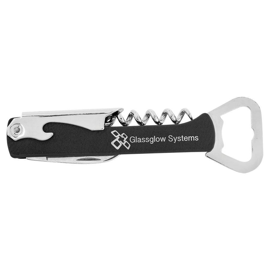 5.25″BLK/SLV BOTTLE OPENR