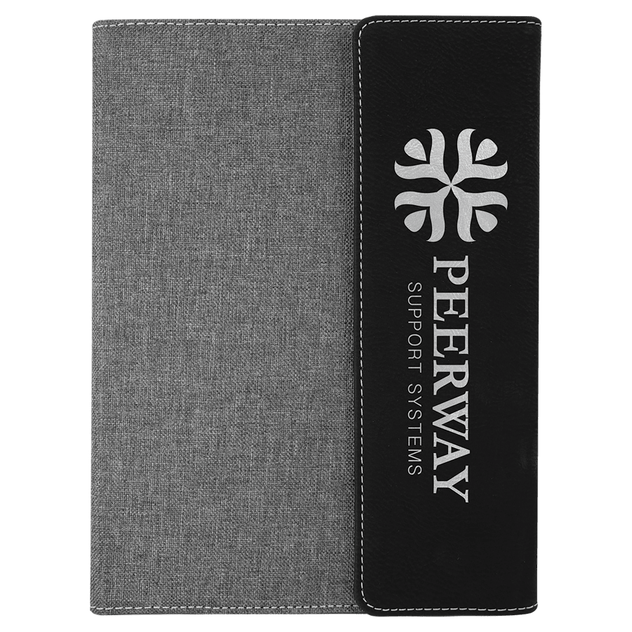 7X9″BLK/SLV W/GRY PRTFLIO