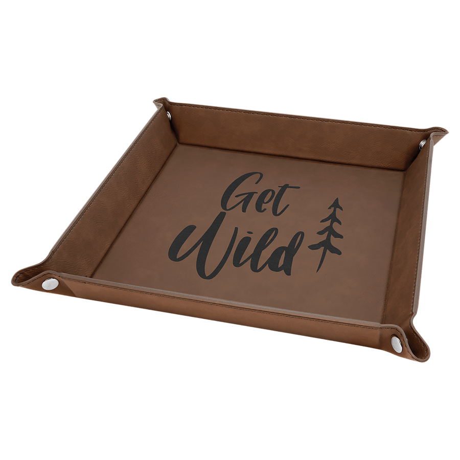 9X9 DRK BRWN FOLDING TRAY