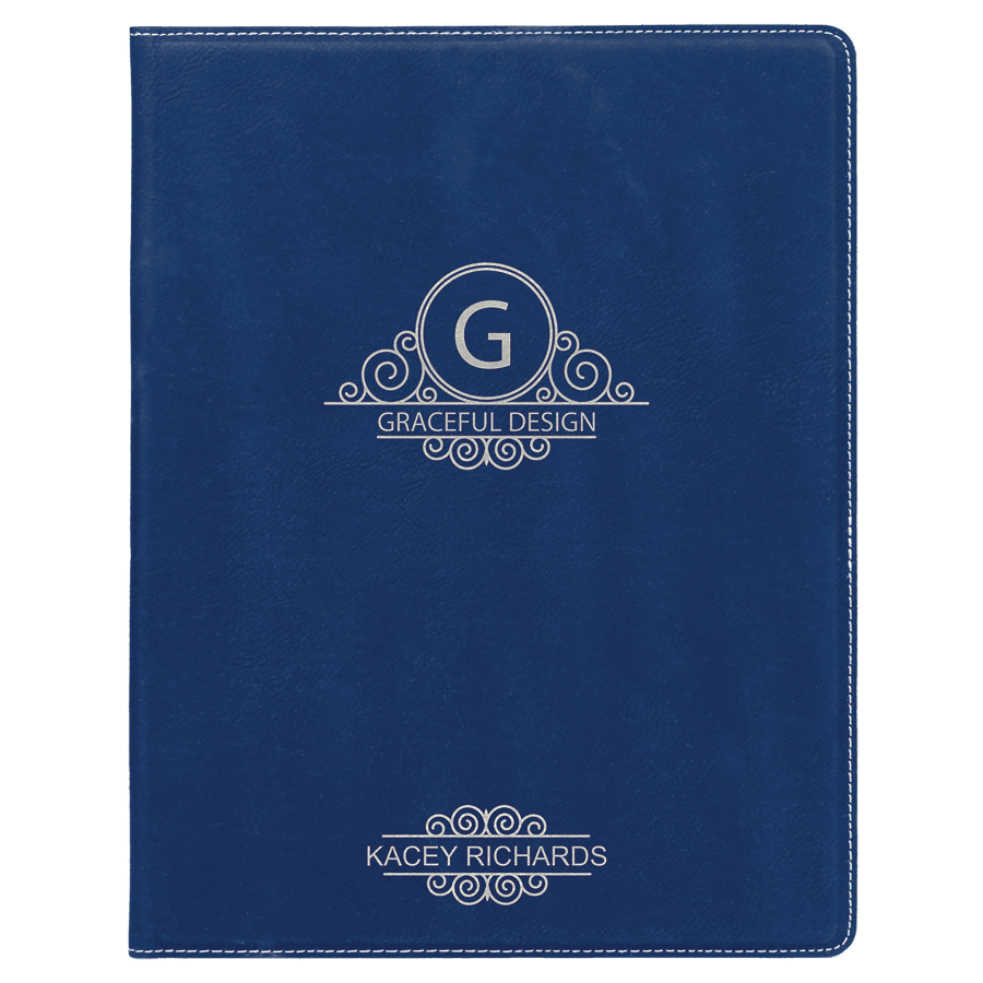 7X9″ BLU/SLV PORTFOLIO