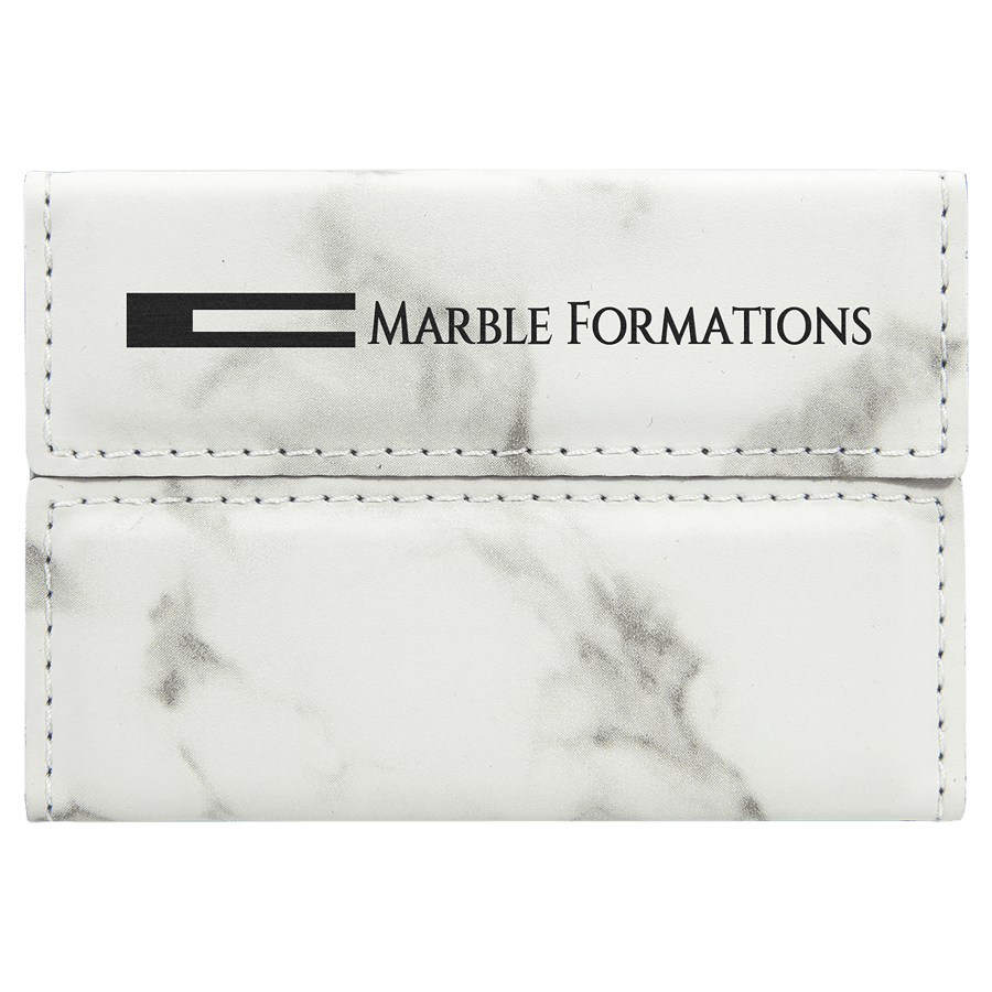 3.75X2.75WHT MRBL HRDCARD