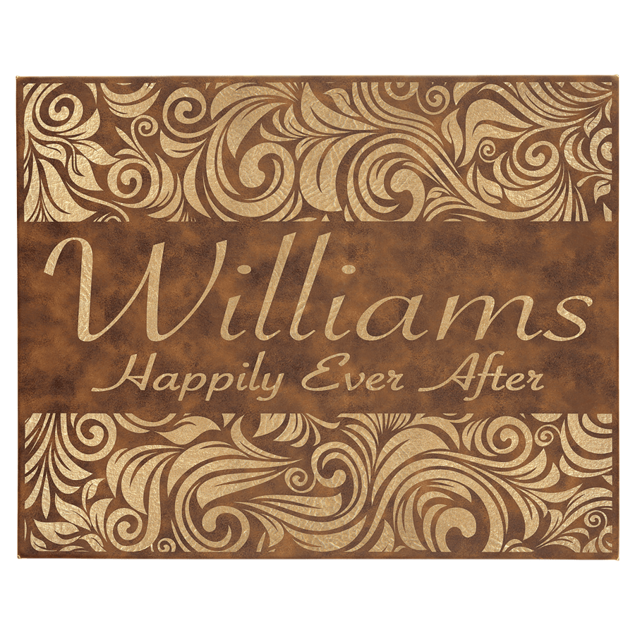 16X20 RSTC/GLD WALL DECOR