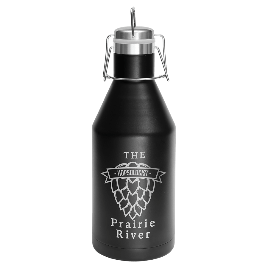 64 OZ BLACK GROWLER