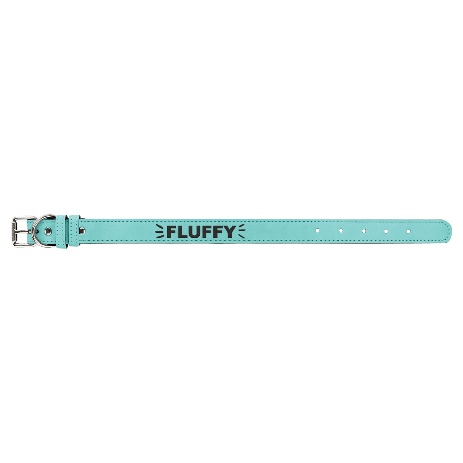 19X1″ TEAL DOG COLLAR