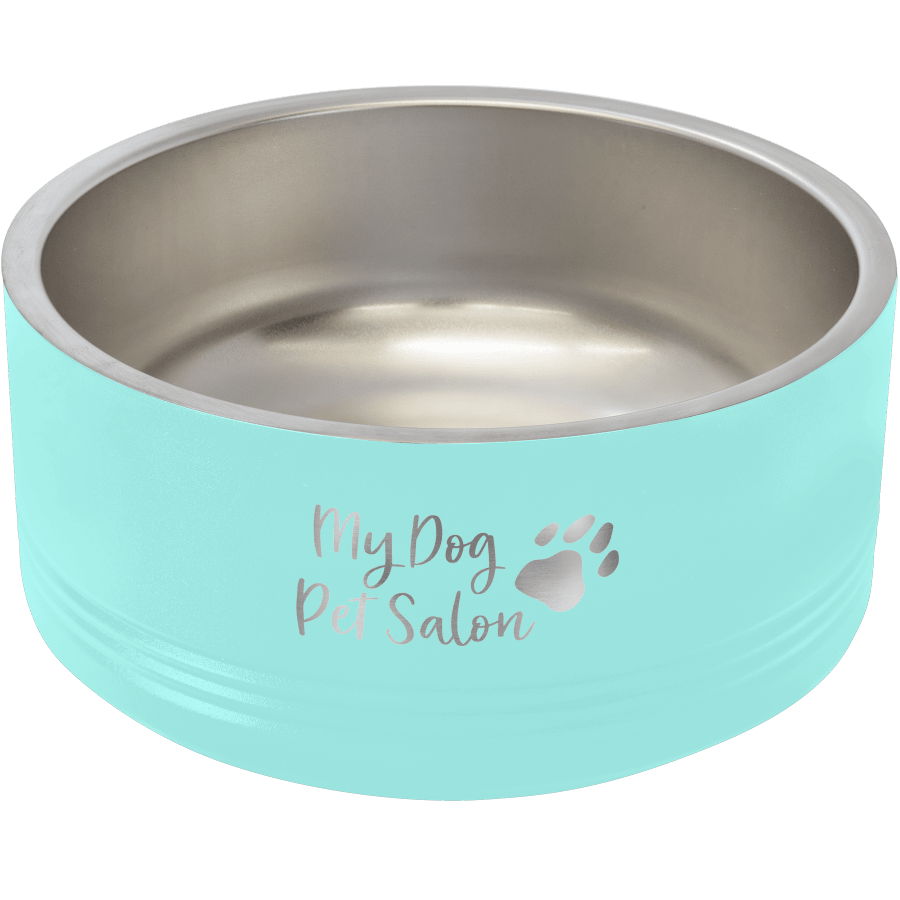 32 OZ TEAL PET BOWL