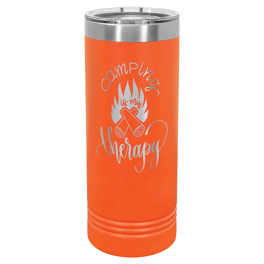 22 OZ ORANGE SKINNY TMBLR