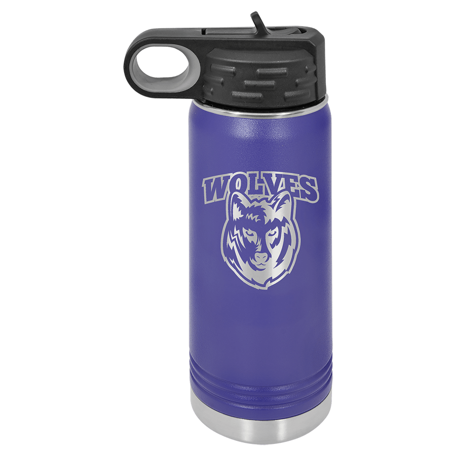 20 OZ PURPLE WATER BOTTLE
