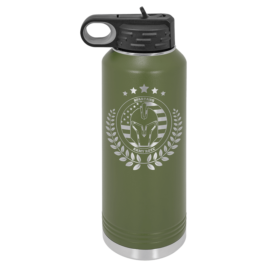 40 OZ OLV GRN WATER BOTTL
