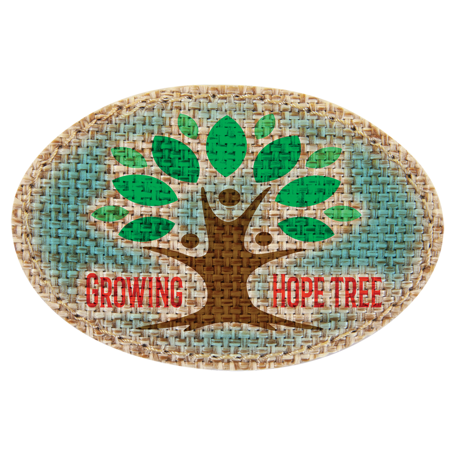 3X2 OVAL BULAP SUB PATCH