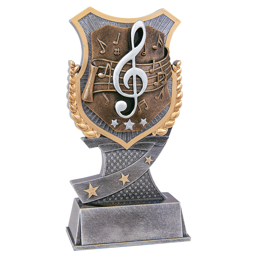 7″ MUSIC SHIELD AWARD