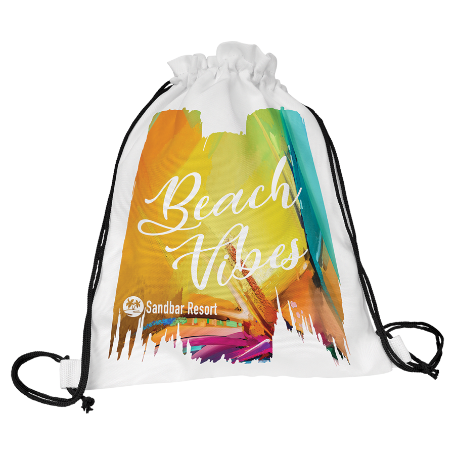 11.5X15WHT CANVS BACK SAC