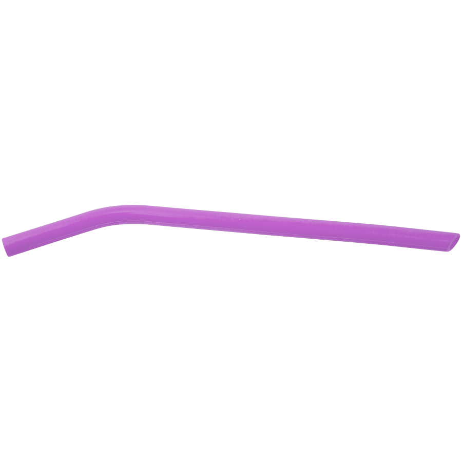 10″PURPL LRG SILCON STRAW