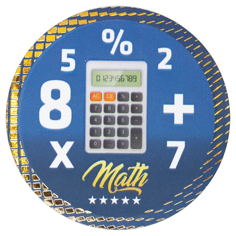 2″ MATH DAZZLE INSERT