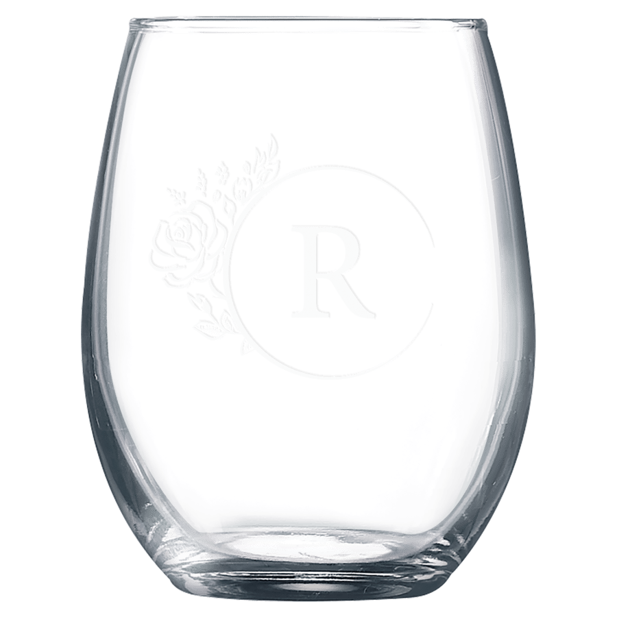 9 OZ STEMLESS WINE GLASS