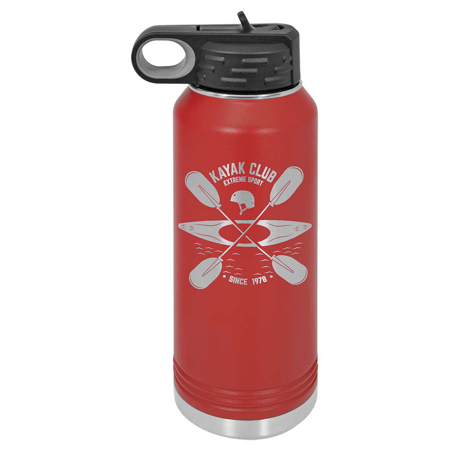 32 OZ RED WATER BOTTLE