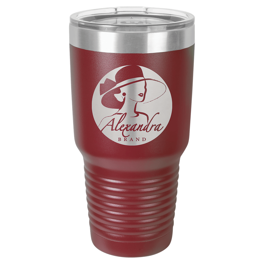 30 OZ MAROON RNGNK PLRCML