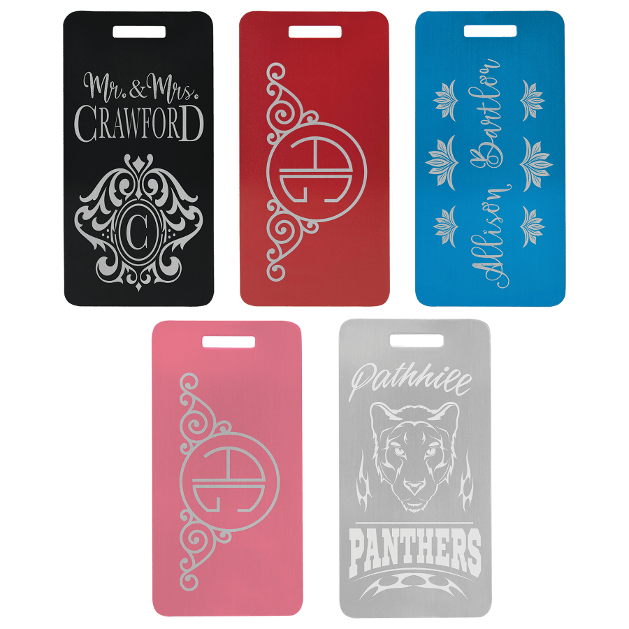 2X3-7/8″ LUGGAGE TAG SET