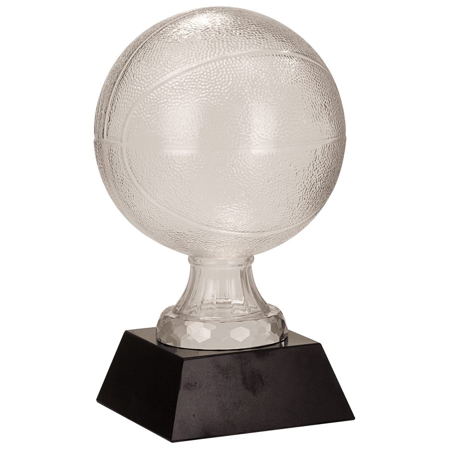 13″GLASS BSKTBALL W/BASE
