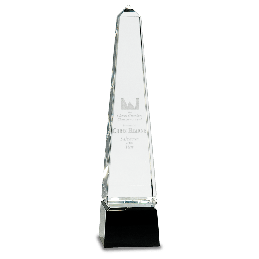 12″ CRYSTAL OBELISK