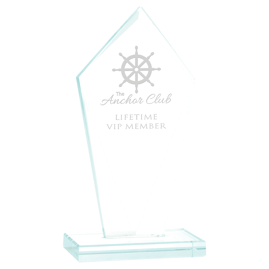8.5″DMND JADE GLASS AWARD