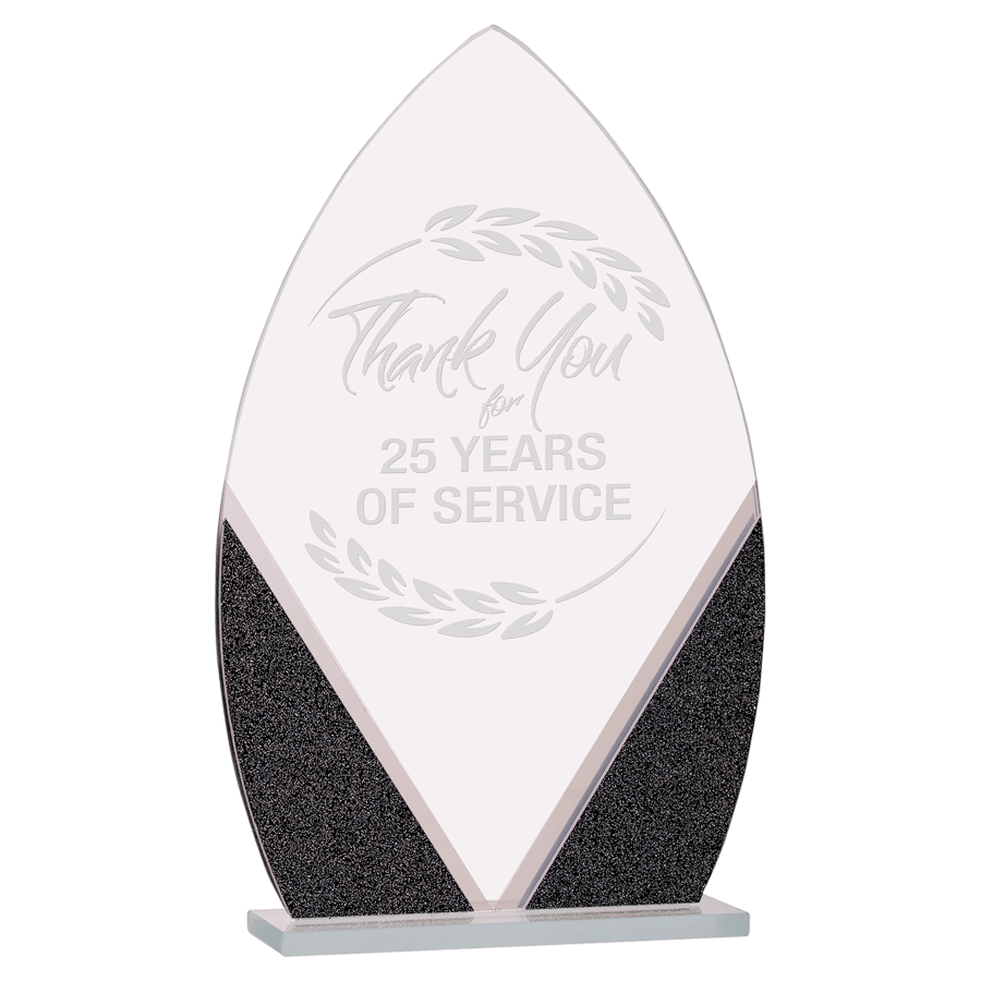 8.25″ OVAL DESIGNER GLASS