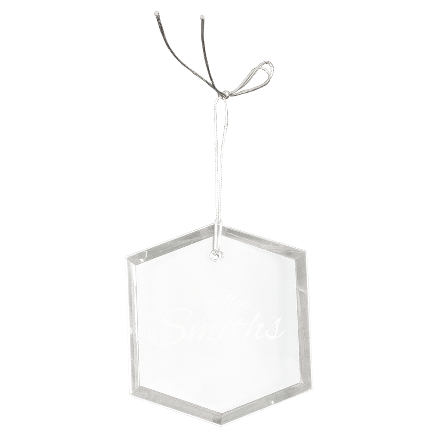 3″ CRY HEXAGON ORNAMENT