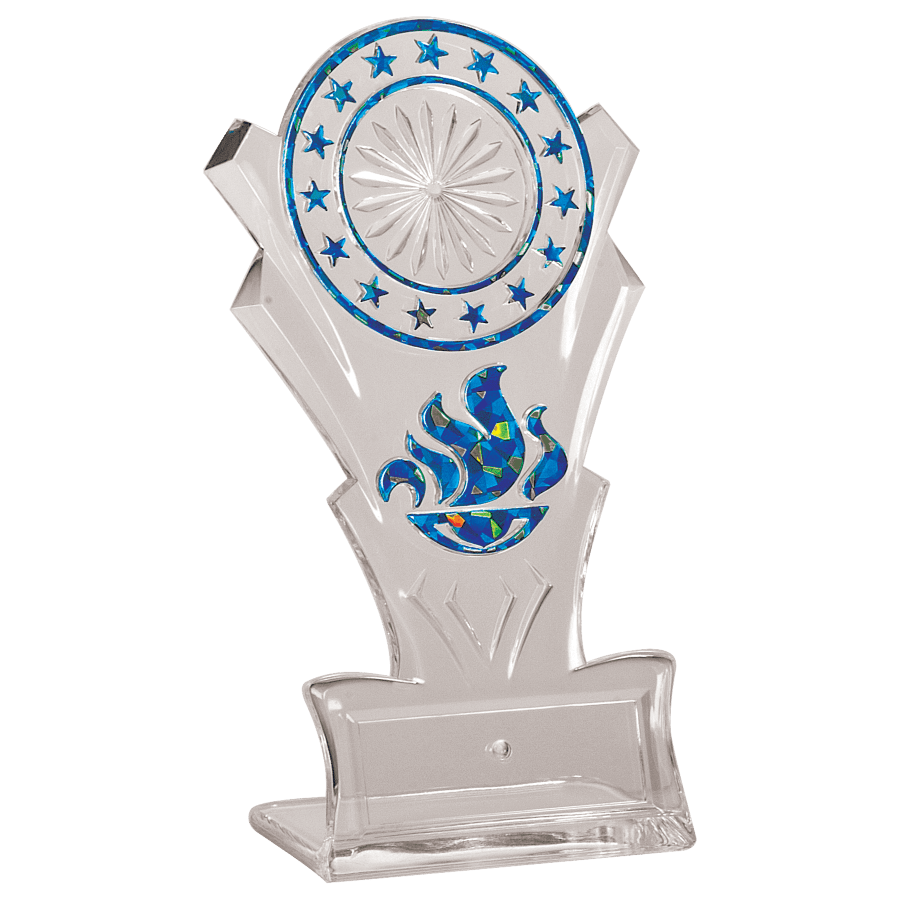 8″ BLU STARS TORCH STAND