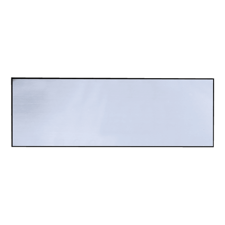 3X1 BRD SLVR/BLK SQ CORNR