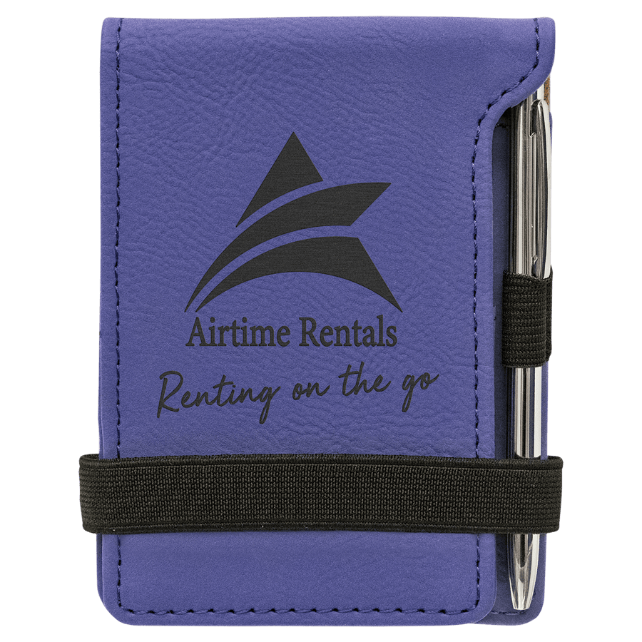 3.25X4.75PRPL/BLK PAD/PEN