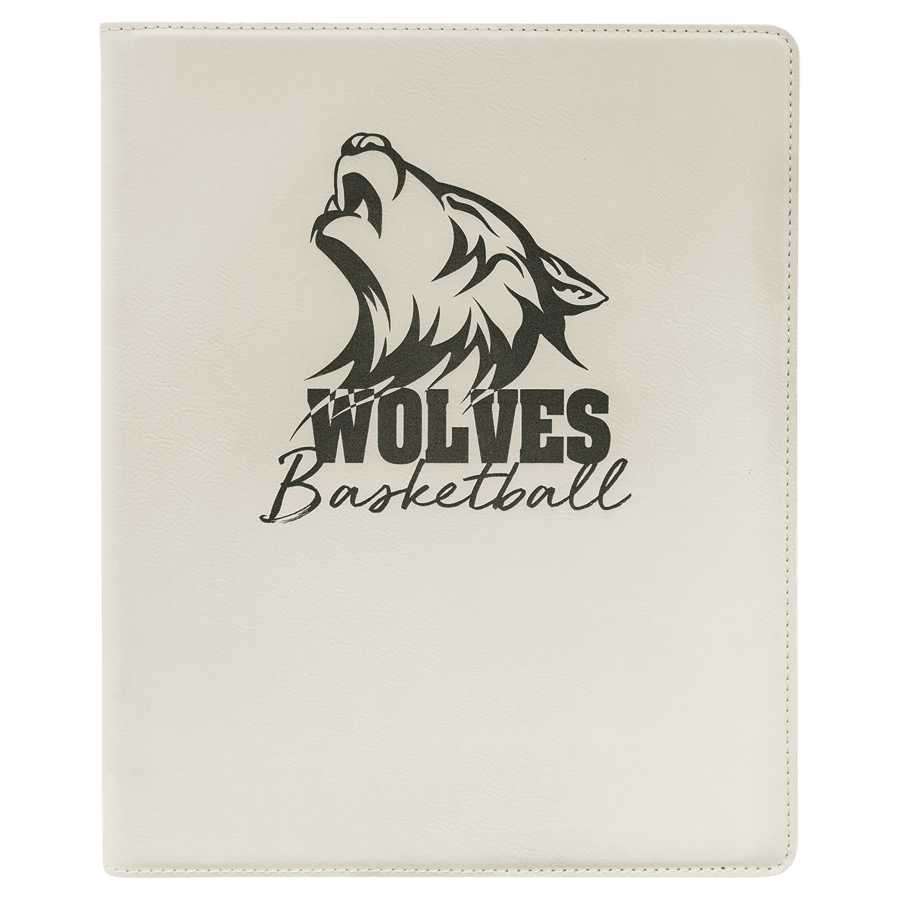 9.5X12″ WHT/BLK PORTFLIO