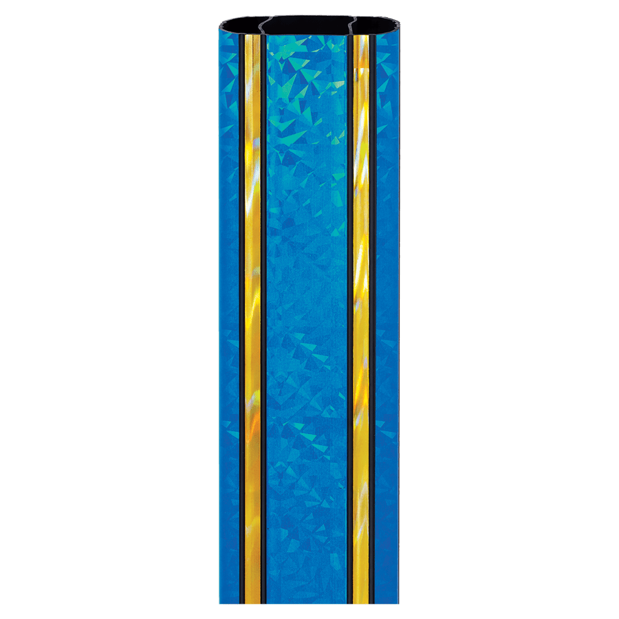2X3 BLU/GLD ILLUSION-45″