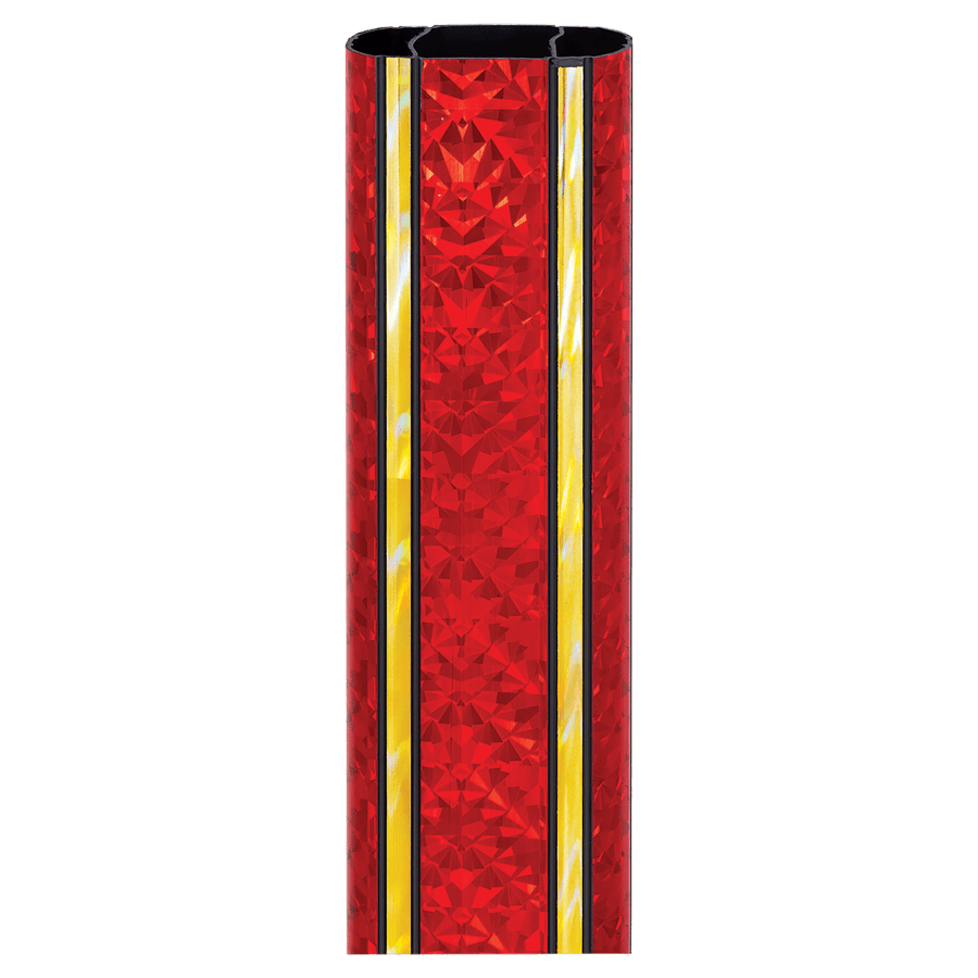 2X3 RED/GLD ILLUSION-45″