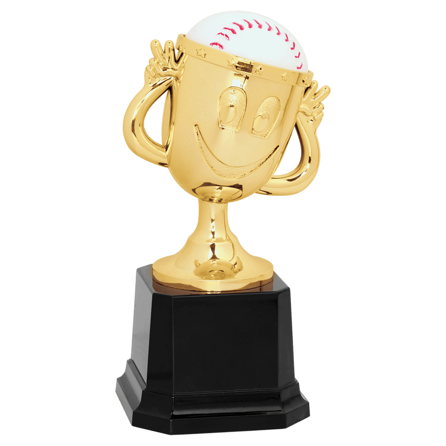 6″BASBALL HAPPY CUP TRPHY