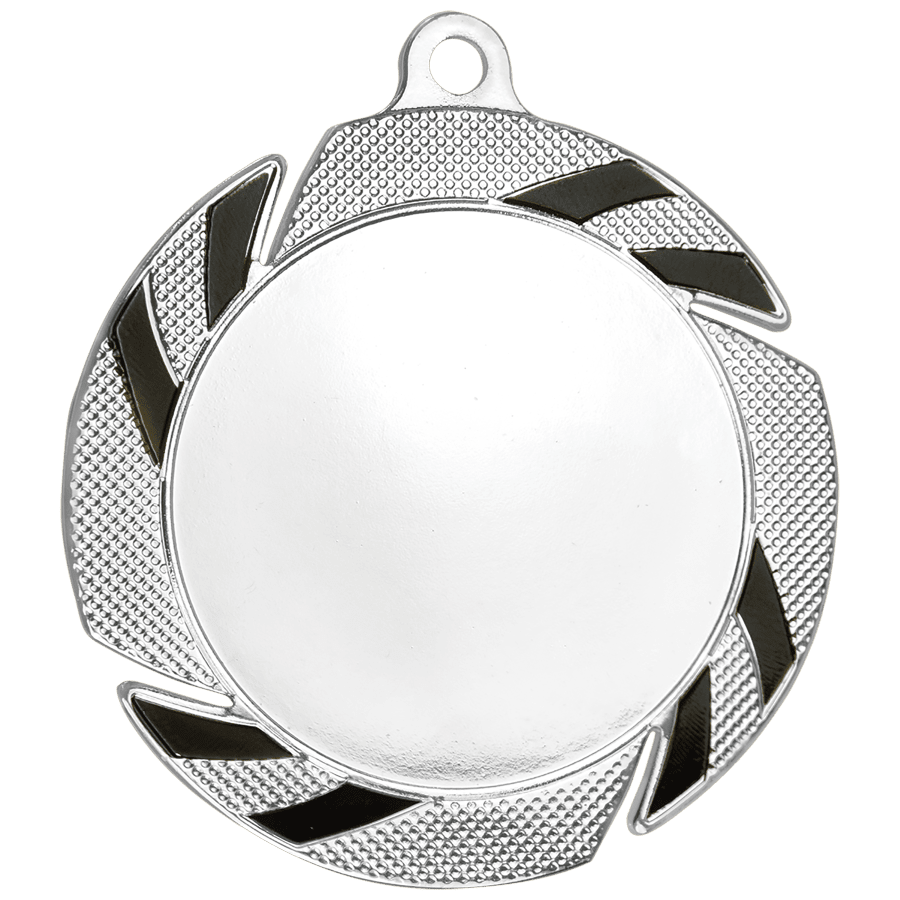 SLV/BLK 2″ HOLDER MEDAL